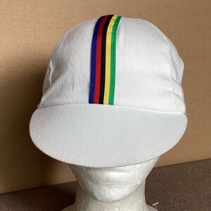 Pace Sportswear Biking bicycle Hat Rainbow